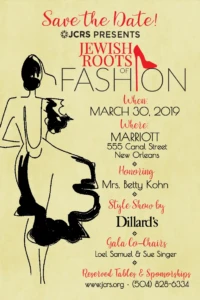 A poster on Gala 2019 FASHION Save the Date